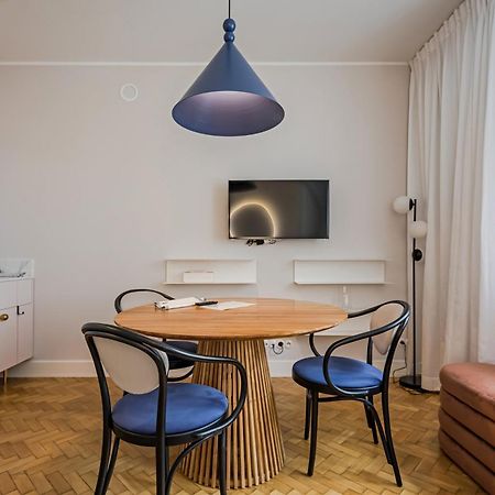 Ferienwohnung Poznanska Point Warschau Exterior foto
