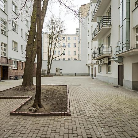 Ferienwohnung Poznanska Point Warschau Exterior foto