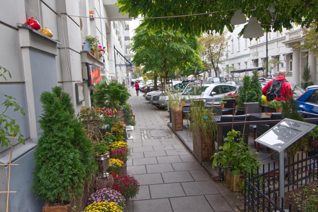 Ferienwohnung Poznanska Point Warschau Exterior foto